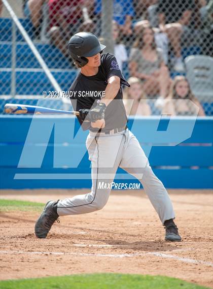 Thumbnail 2 in Santana @ Rancho Bernardo(CIF SDS Baseball Playoffs) photogallery.