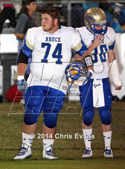 Thumbnail 3 in Bruce @ Calhoun City (2014 MaxPreps Rivalry Series) photogallery.