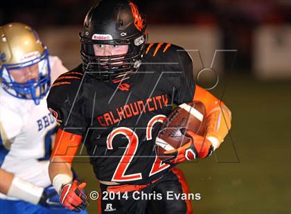 Thumbnail 2 in Bruce @ Calhoun City (2014 MaxPreps Rivalry Series) photogallery.