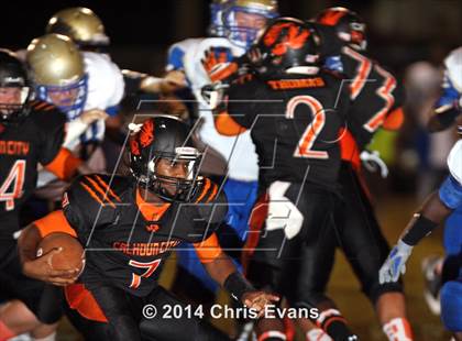 Thumbnail 2 in Bruce @ Calhoun City (2014 MaxPreps Rivalry Series) photogallery.