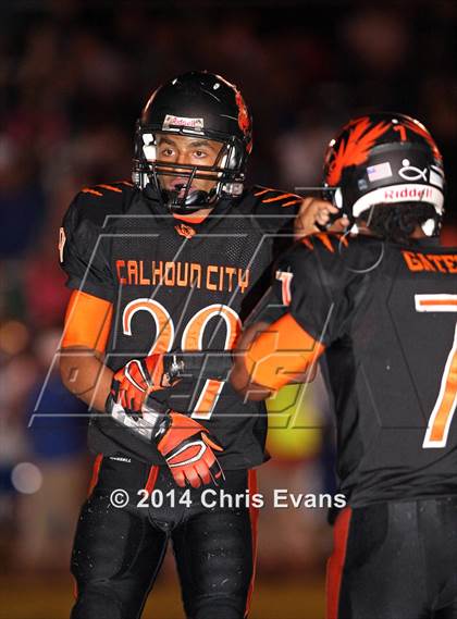 Thumbnail 2 in Bruce @ Calhoun City (2014 MaxPreps Rivalry Series) photogallery.