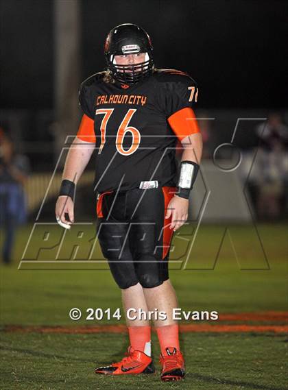 Thumbnail 1 in Bruce @ Calhoun City (2014 MaxPreps Rivalry Series) photogallery.