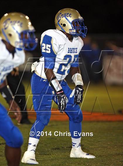 Thumbnail 3 in Bruce @ Calhoun City (2014 MaxPreps Rivalry Series) photogallery.