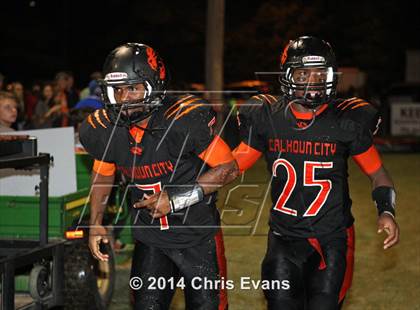 Thumbnail 2 in Bruce @ Calhoun City (2014 MaxPreps Rivalry Series) photogallery.