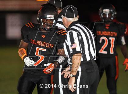 Thumbnail 2 in Bruce @ Calhoun City (2014 MaxPreps Rivalry Series) photogallery.