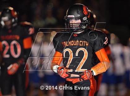 Thumbnail 2 in Bruce @ Calhoun City (2014 MaxPreps Rivalry Series) photogallery.