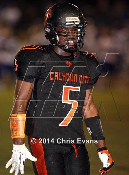 Thumbnail 2 in Bruce @ Calhoun City (2014 MaxPreps Rivalry Series) photogallery.