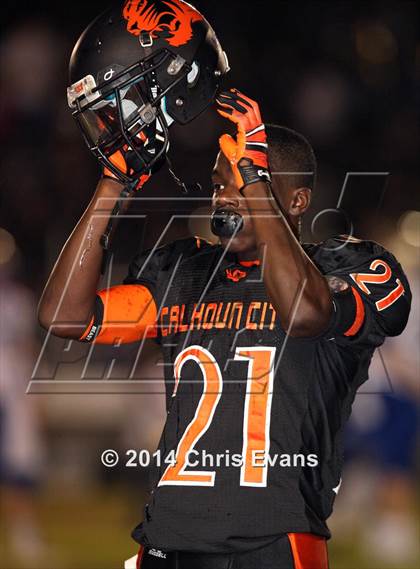 Thumbnail 3 in Bruce @ Calhoun City (2014 MaxPreps Rivalry Series) photogallery.