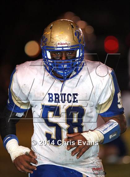Thumbnail 1 in Bruce @ Calhoun City (2014 MaxPreps Rivalry Series) photogallery.