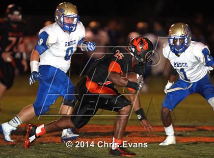 Thumbnail 2 in Bruce @ Calhoun City (2014 MaxPreps Rivalry Series) photogallery.