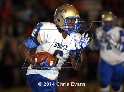 Thumbnail 3 in Bruce @ Calhoun City (2014 MaxPreps Rivalry Series) photogallery.