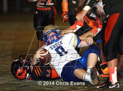 Thumbnail 3 in Bruce @ Calhoun City (2014 MaxPreps Rivalry Series) photogallery.