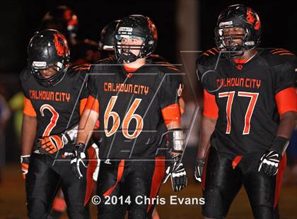 Thumbnail 2 in Bruce @ Calhoun City (2014 MaxPreps Rivalry Series) photogallery.