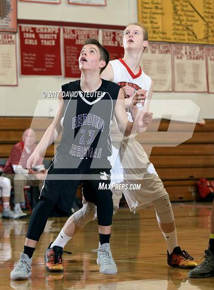 Thumbnail 2 in Redding Christian vs. East Nicolaus (Love of the Game) photogallery.