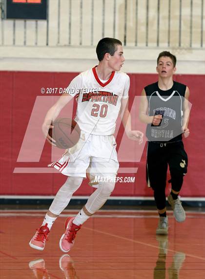 Thumbnail 1 in Redding Christian vs. East Nicolaus (Love of the Game) photogallery.