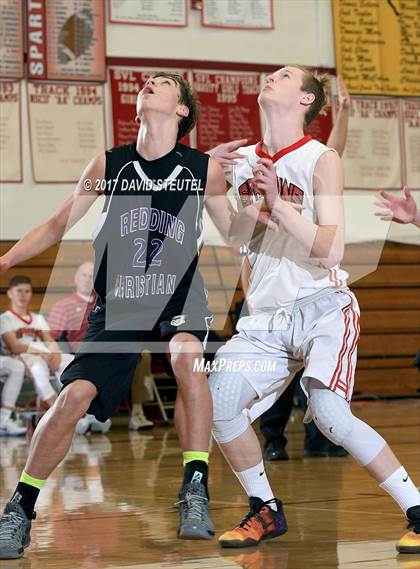 Thumbnail 3 in Redding Christian vs. East Nicolaus (Love of the Game) photogallery.