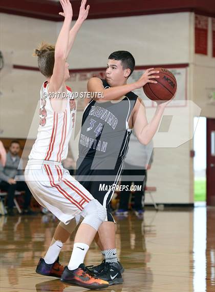Thumbnail 2 in Redding Christian vs. East Nicolaus (Love of the Game) photogallery.