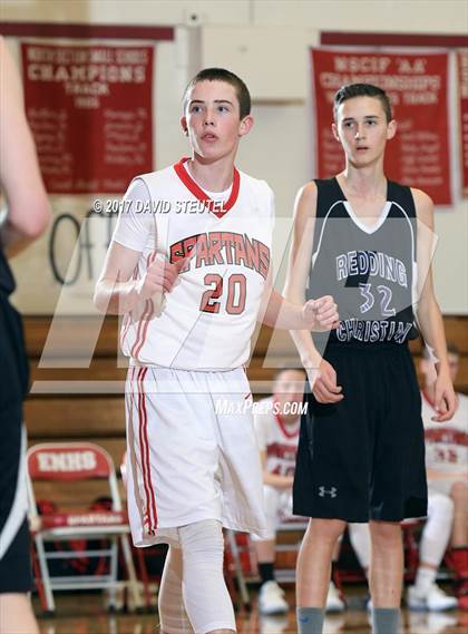 Thumbnail 1 in Redding Christian vs. East Nicolaus (Love of the Game) photogallery.