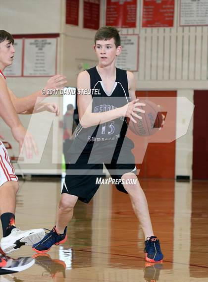 Thumbnail 3 in Redding Christian vs. East Nicolaus (Love of the Game) photogallery.