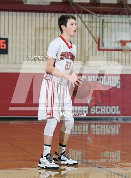 Thumbnail 3 in Redding Christian vs. East Nicolaus (Love of the Game) photogallery.