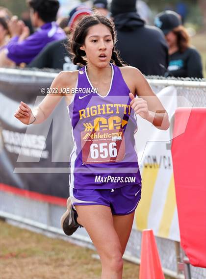 Thumbnail 3 in CIF Central Section Cross Country Championships (Girls D3 Race) photogallery.