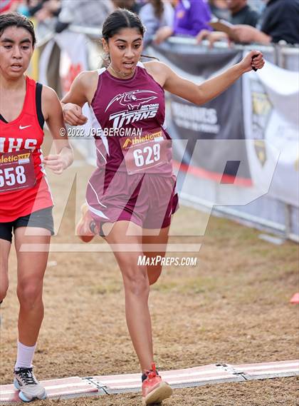 Thumbnail 1 in CIF Central Section Cross Country Championships (Girls D3 Race) photogallery.