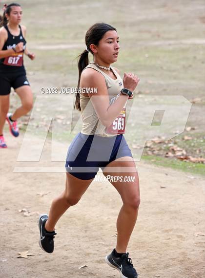 Thumbnail 2 in CIF Central Section Cross Country Championships (Girls D3 Race) photogallery.