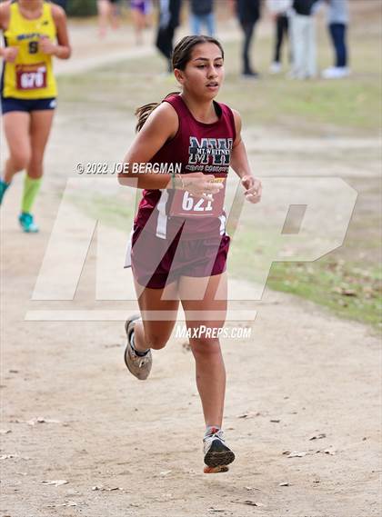 Thumbnail 3 in CIF Central Section Cross Country Championships (Girls D3 Race) photogallery.