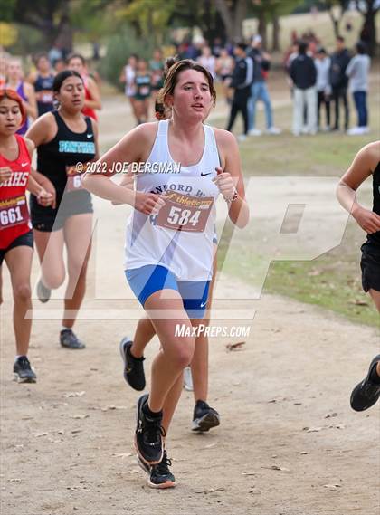 Thumbnail 1 in CIF Central Section Cross Country Championships (Girls D3 Race) photogallery.