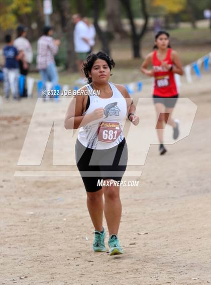 Thumbnail 2 in CIF Central Section Cross Country Championships (Girls D3 Race) photogallery.