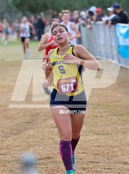 Thumbnail 2 in CIF Central Section Cross Country Championships (Girls D3 Race) photogallery.