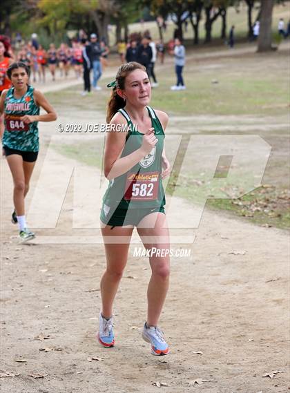 Thumbnail 3 in CIF Central Section Cross Country Championships (Girls D3 Race) photogallery.