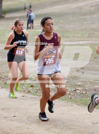 Thumbnail 2 in CIF Central Section Cross Country Championships (Girls D3 Race) photogallery.