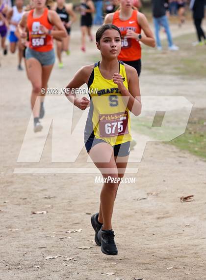 Thumbnail 2 in CIF Central Section Cross Country Championships (Girls D3 Race) photogallery.