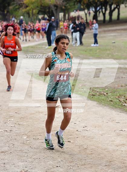 Thumbnail 1 in CIF Central Section Cross Country Championships (Girls D3 Race) photogallery.