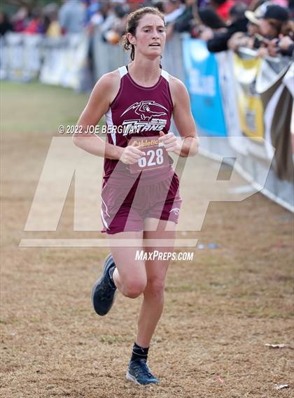 Thumbnail 2 in CIF Central Section Cross Country Championships (Girls D3 Race) photogallery.