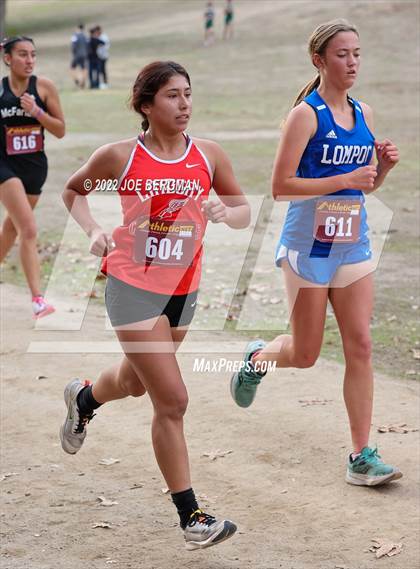 Thumbnail 2 in CIF Central Section Cross Country Championships (Girls D3 Race) photogallery.