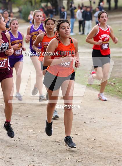 Thumbnail 1 in CIF Central Section Cross Country Championships (Girls D3 Race) photogallery.