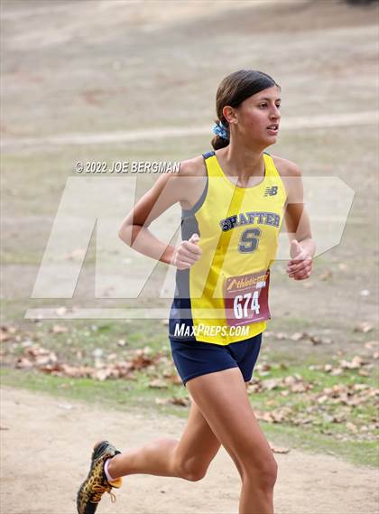 Thumbnail 2 in CIF Central Section Cross Country Championships (Girls D3 Race) photogallery.
