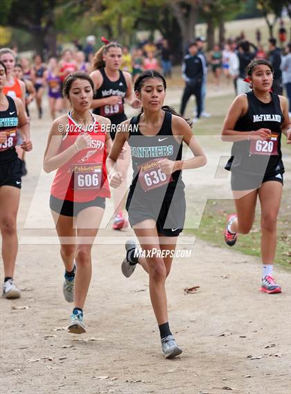 Thumbnail 2 in CIF Central Section Cross Country Championships (Girls D3 Race) photogallery.