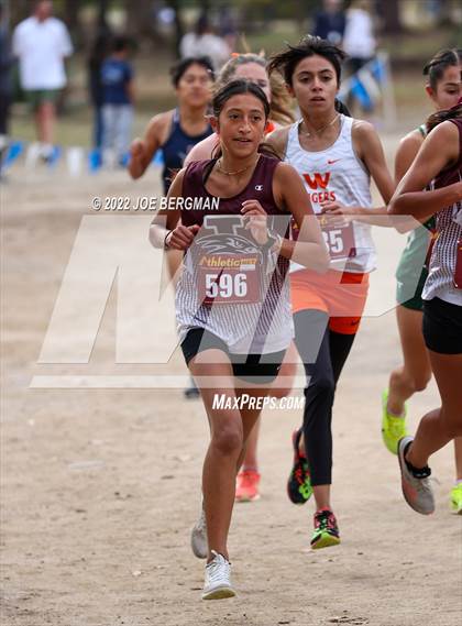 Thumbnail 3 in CIF Central Section Cross Country Championships (Girls D3 Race) photogallery.