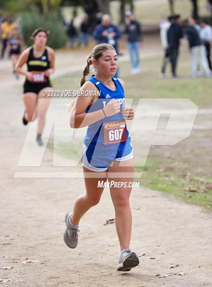 Thumbnail 3 in CIF Central Section Cross Country Championships (Girls D3 Race) photogallery.