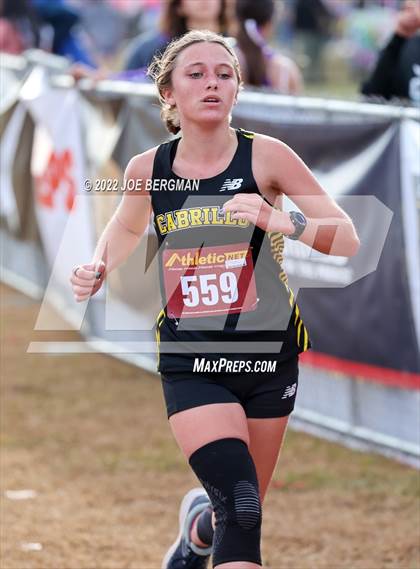 Thumbnail 1 in CIF Central Section Cross Country Championships (Girls D3 Race) photogallery.