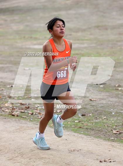 Thumbnail 2 in CIF Central Section Cross Country Championships (Girls D3 Race) photogallery.