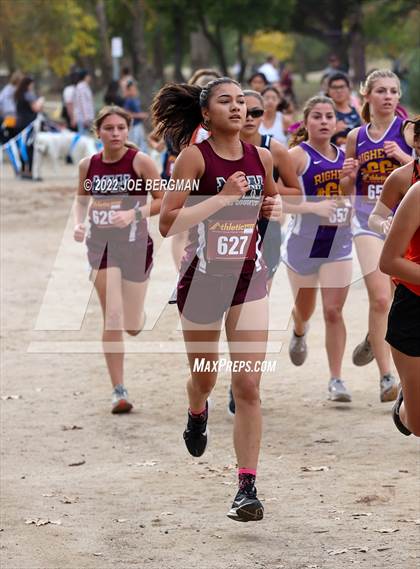 Thumbnail 3 in CIF Central Section Cross Country Championships (Girls D3 Race) photogallery.