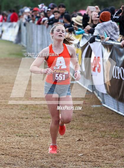 Thumbnail 2 in CIF Central Section Cross Country Championships (Girls D3 Race) photogallery.