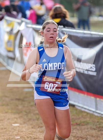 Thumbnail 3 in CIF Central Section Cross Country Championships (Girls D3 Race) photogallery.