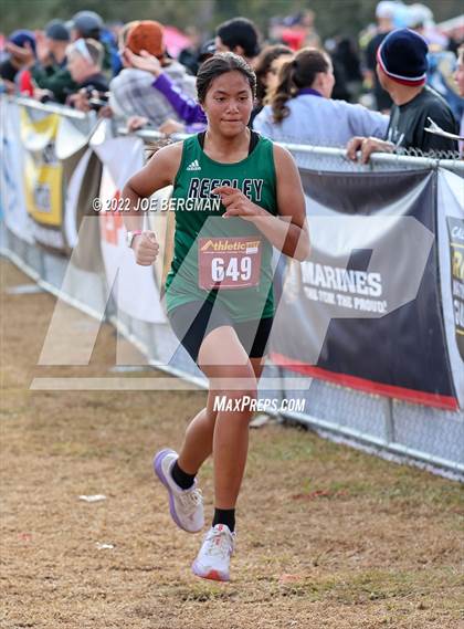 Thumbnail 1 in CIF Central Section Cross Country Championships (Girls D3 Race) photogallery.