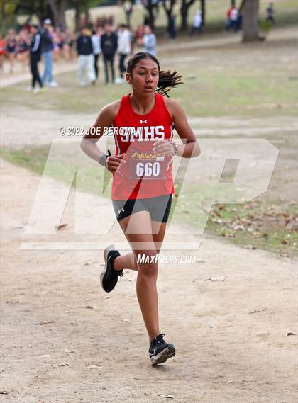 Thumbnail 2 in CIF Central Section Cross Country Championships (Girls D3 Race) photogallery.