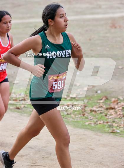 Thumbnail 2 in CIF Central Section Cross Country Championships (Girls D3 Race) photogallery.